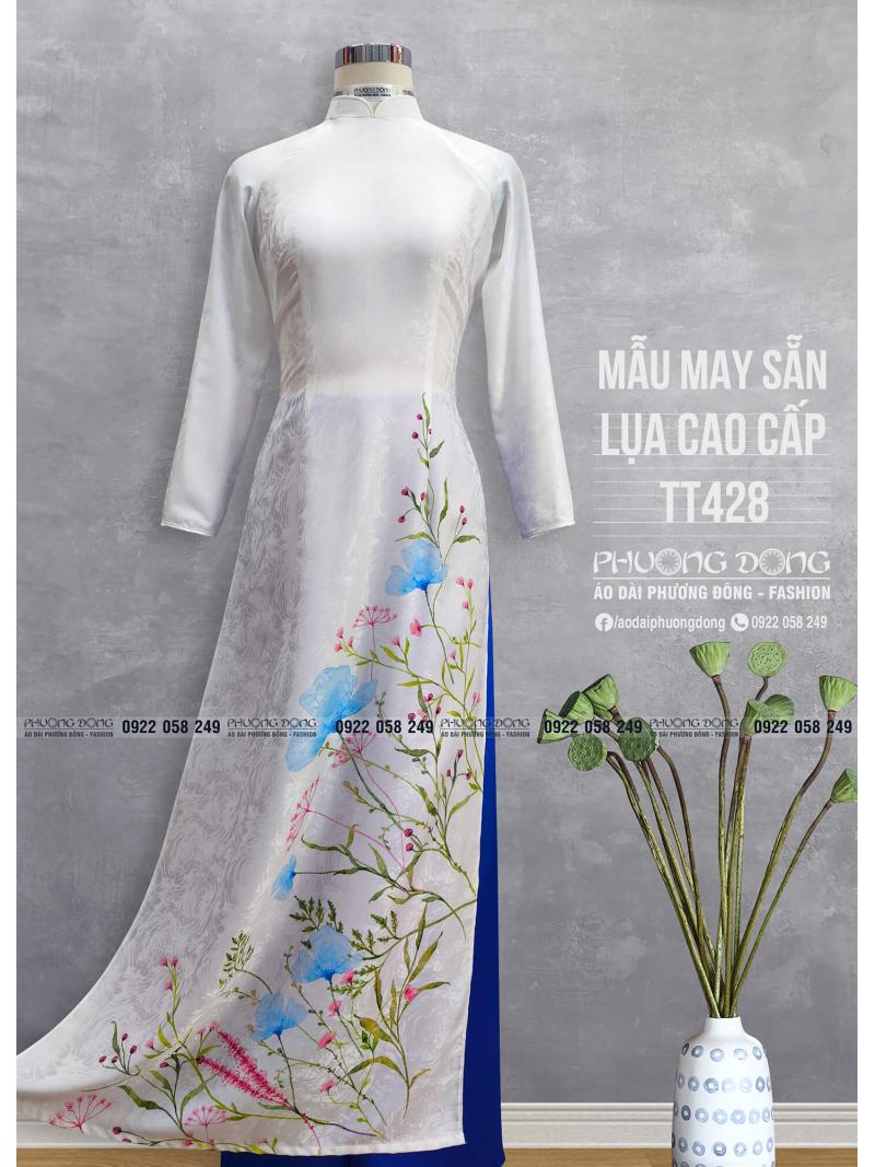 Áo Dài Truyền Thống Lụa Cao Cấp TT428